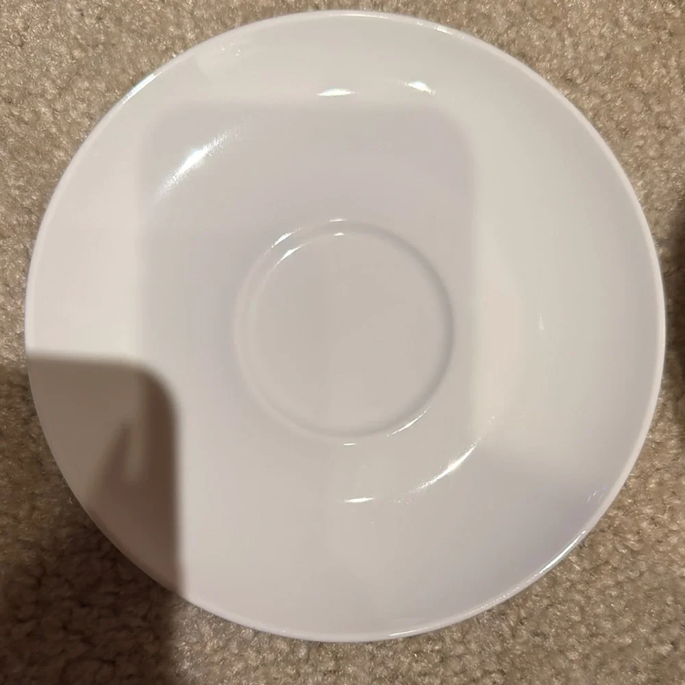 Crate&Barrel White Dining Set (set of 2)